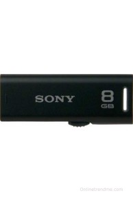Sony Micro Vault USM8GR 8 GB Pen Drive(Black)